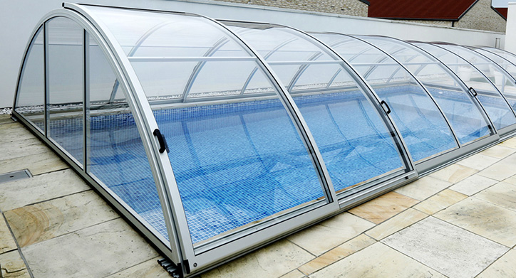 Glass Pooltak i Sverige - Poolkungen