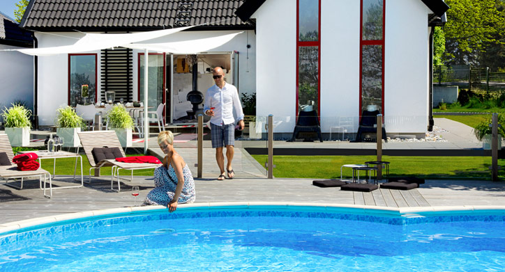 Bygg din åttaformad pool från Poolkungen