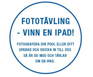 Fototävling, fota din pool och vinn en iPad!