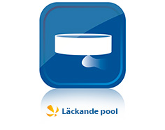 Läckande pool