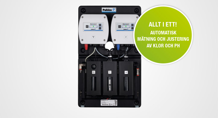 Minimaster - Pahlén från Poolkungen bibehåller justering av klor och PH